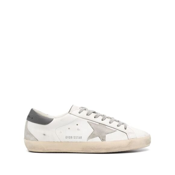 Golden Goose Men Super-Star Leather Sneakers